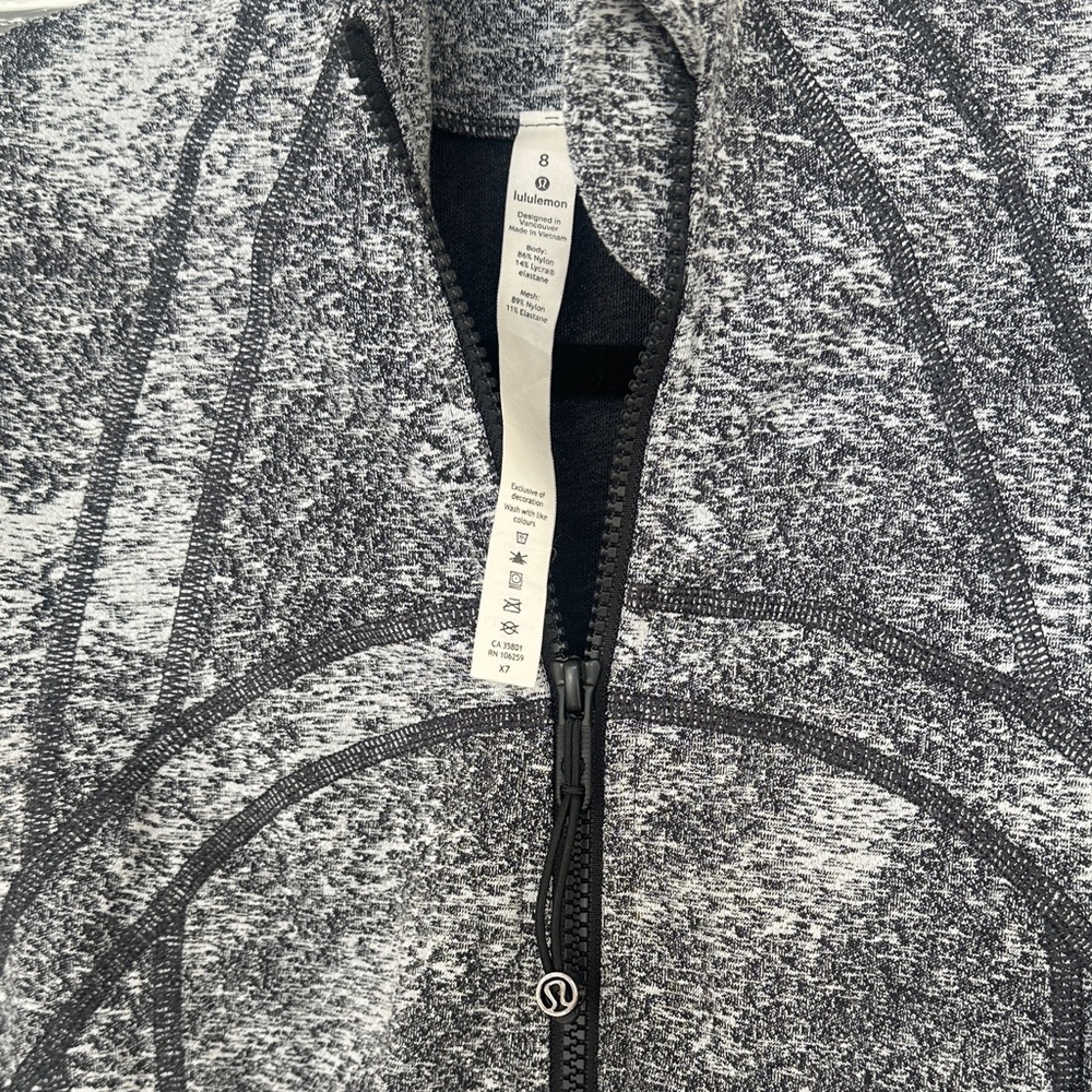lululemon athletica Gray Zip-Up Jacket - Picture 2 of 4